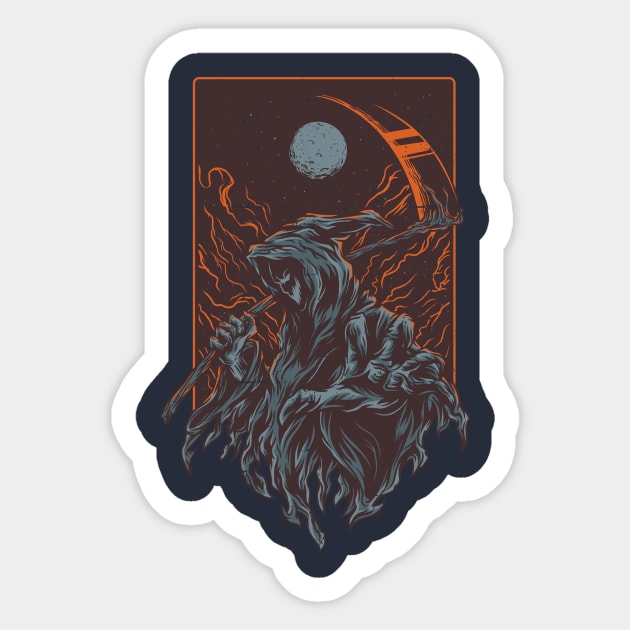 angel of death Sticker by Shapwac12